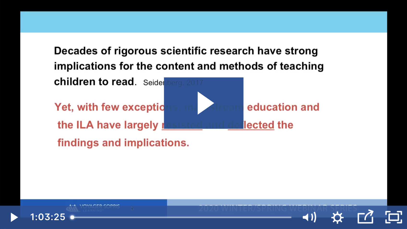 Is the Science of Reading Influencing Mainstream Educational Practices? Not Enough.